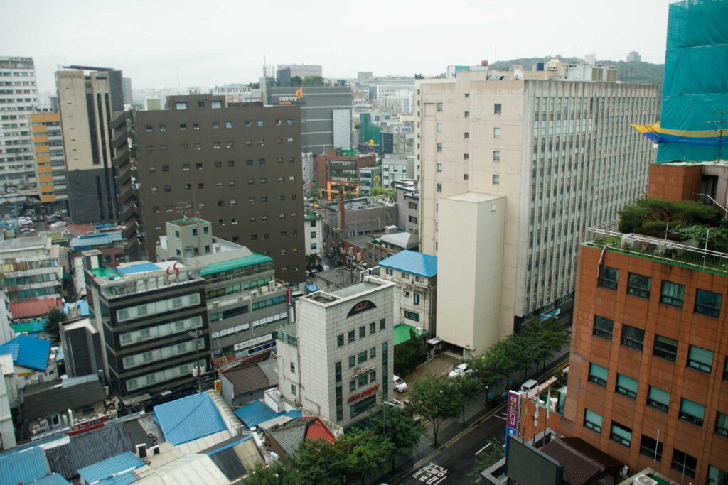 The view from our apartment